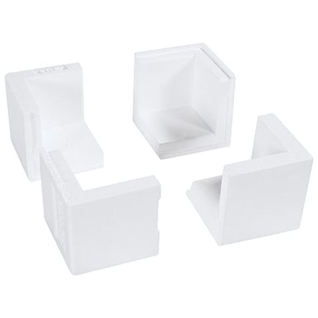 Bsc Preferred 3 3/4 x 3 3/4 x 3 3/4'' Foam Corners, 400PK PF200